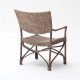 NOVASOLO Wickerworks Squire spisebordsstol - flettet rattan m. armln