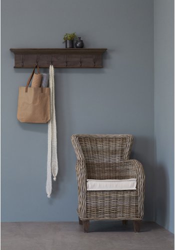 NOVASOLO Wickerworks Baron armstol - flettet rattan m. hynde