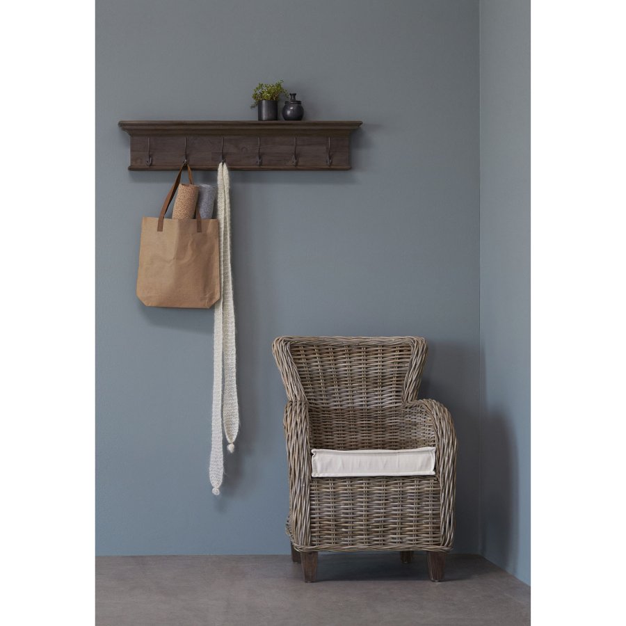 NOVASOLO Wickerworks Baron armstol - flettet rattan m. hynde