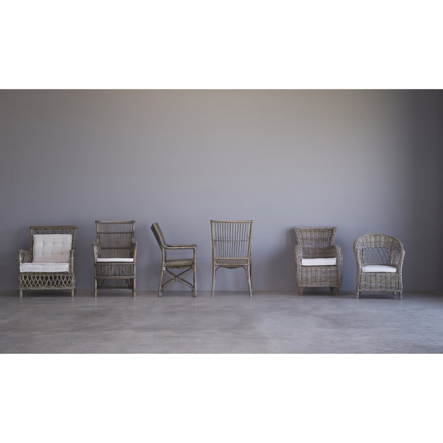 NOVASOLO Wickerworks Baron armstol - flettet rattan m. hynde