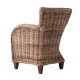 NOVASOLO Wickerworks Baron armstol - flettet rattan m. hynde