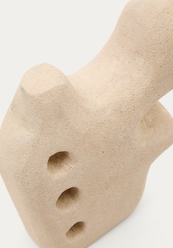 KAVE HOME Arif skulptur - beige sten (H:20cm)