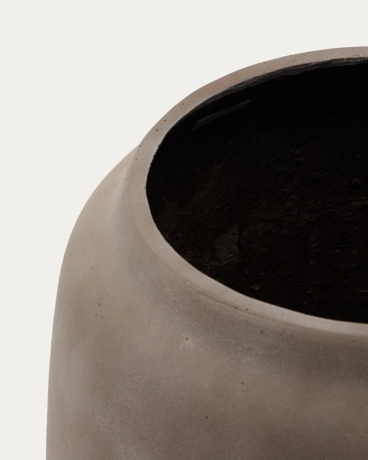 KAVE HOME Lira terracotta-effekt plantekasse Ã˜53cm