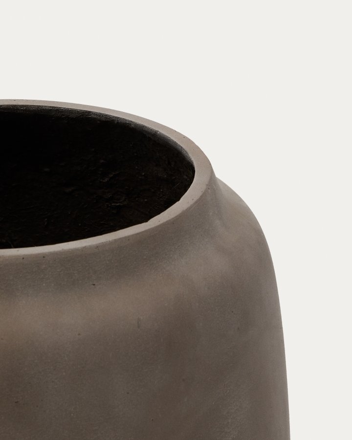 KAVE HOME Lira terracotta-effekt plantekasse Ã˜53cm