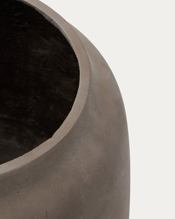 KAVE HOME Lira terracotta-effekt plantekasse Ã˜53cm