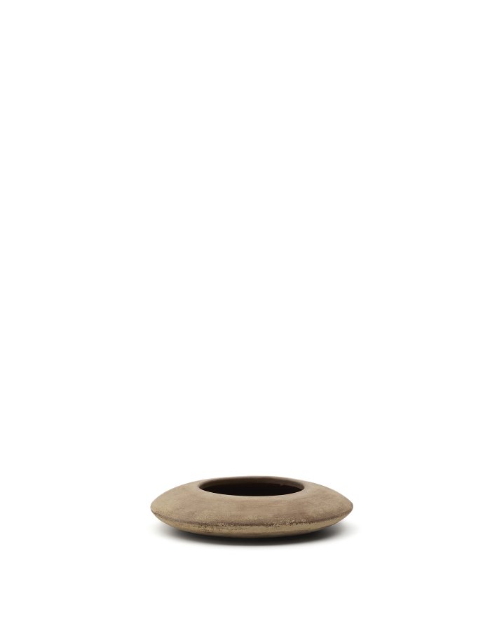 KAVE HOME Rivor terracotta plantekasse med naturlig finish 50cm