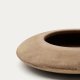 KAVE HOME Rivor terracotta plantekasse med naturlig finish 50cm