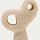 KAVE HOME Arif skulptur - beige og sort sten (st med 2)