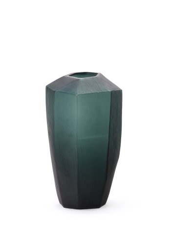 KAVE HOME Geonix grn glasvase 45,5cm