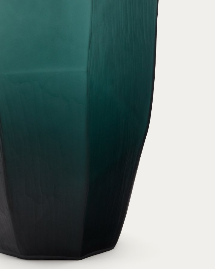 KAVE HOME Geonix grn glasvase 45,5cm