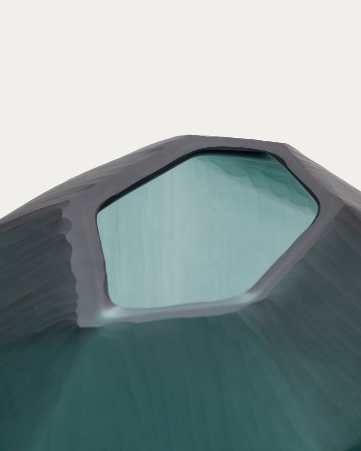 KAVE HOME Geonix grn glasvase 45,5cm