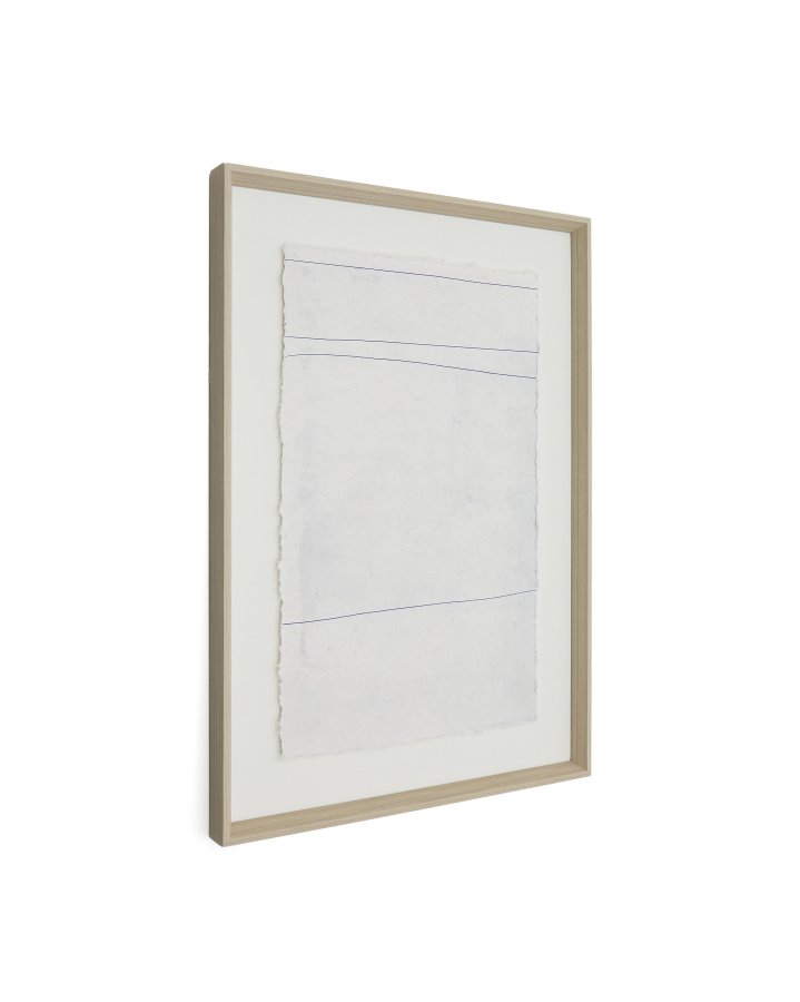 KAVE HOME Durkan hvidt billede p genbrugspapir 50 x 70cm