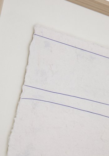 KAVE HOME Durkan hvidt billede p genbrugspapir 50 x 70cm