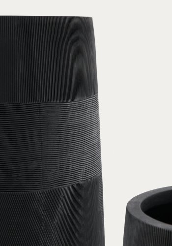 KAVE HOME St med 2 Tival sorte cement-effekt plantekasser 45cm