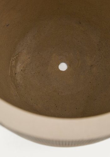 KAVE HOME Tival plantekasse i beige cementeffekt 45 cm