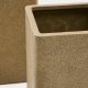 KAVE HOME St med 2 Minoa hje plantekasser med sennepsstenseffekt 44 x 44 cm