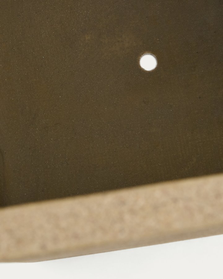 KAVE HOME St med 2 Minoa hje plantekasser med sennepsstenseffekt 44 x 44 cm