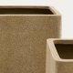 KAVE HOME St med 2 Minoa plantekasser med sennepsstenseffekt 44 x 44 cm