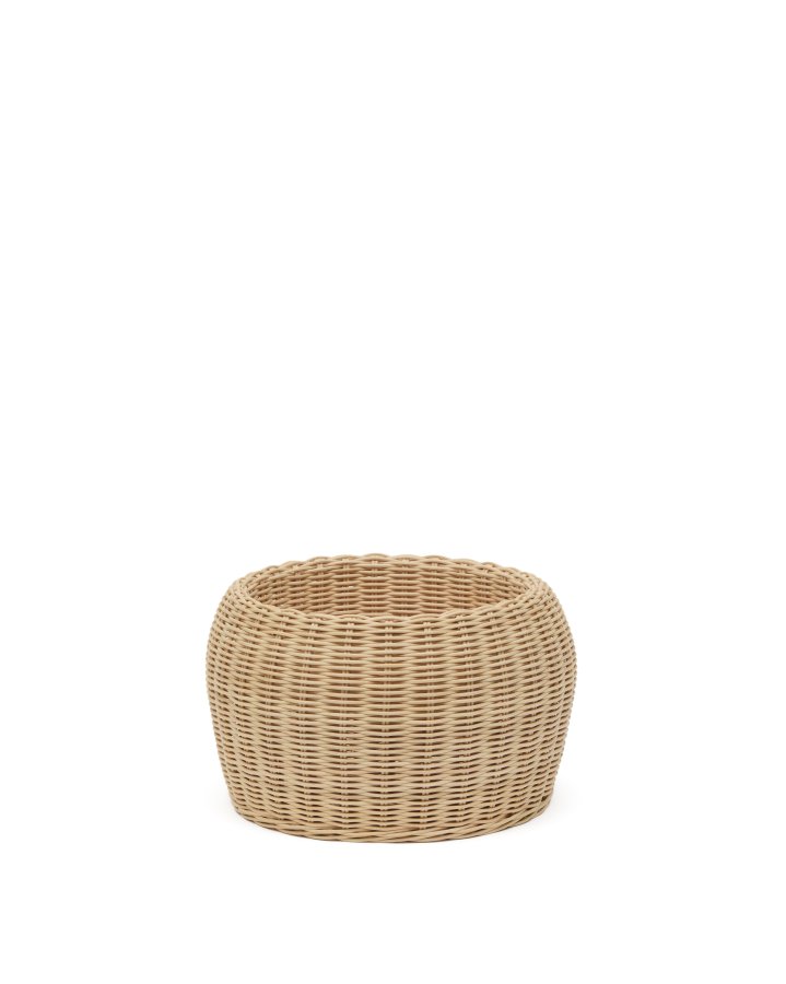 KAVE HOME Zilna rattan vase 19cm