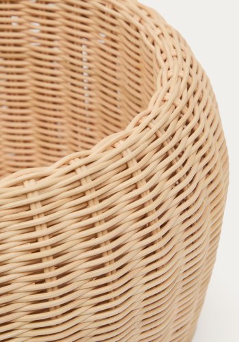 KAVE HOME Zilna rattan vase 19cm