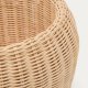 KAVE HOME Zilna rattan vase 19cm