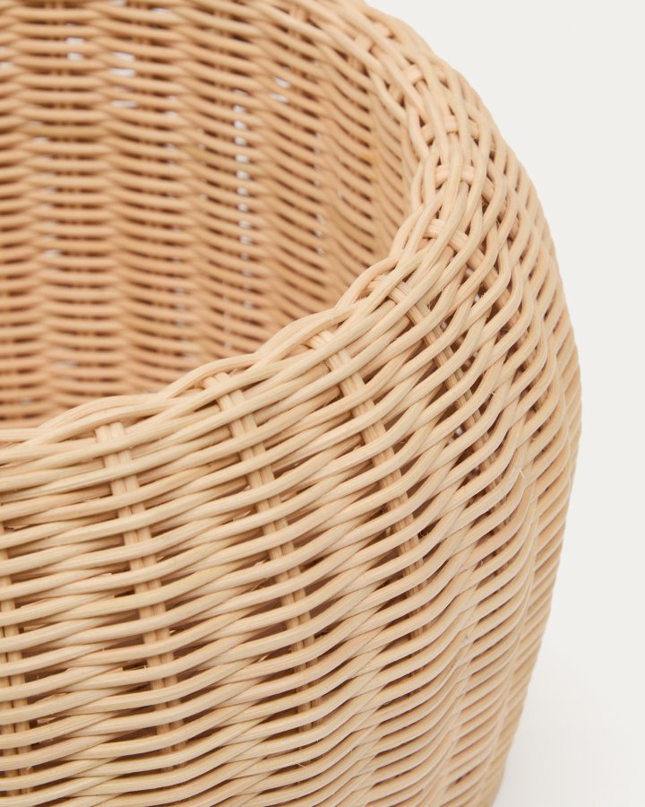 KAVE HOME Zilna rattan vase 19cm