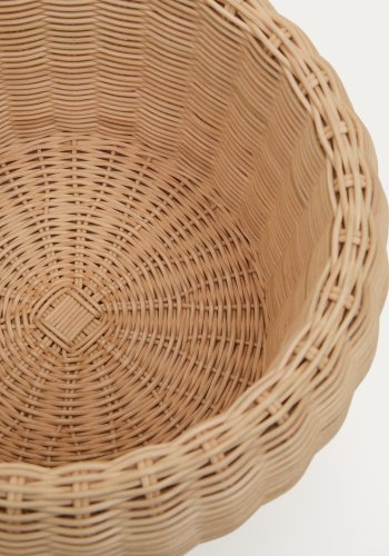 KAVE HOME Zilna rattan vase 19cm