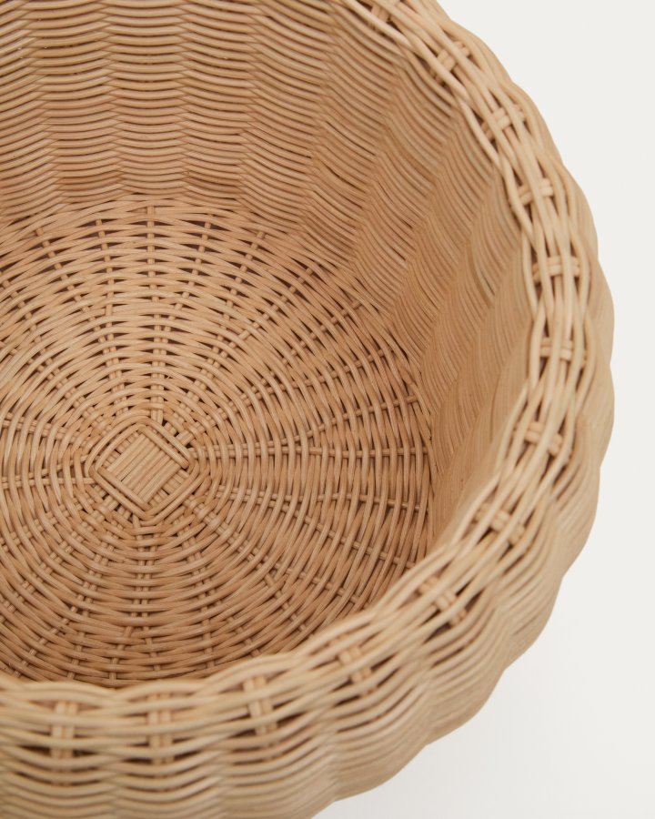 KAVE HOME Zilna rattan vase 19cm
