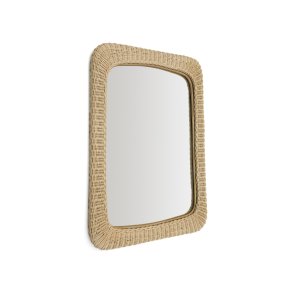 KAVE HOME Zilna rattan spejl 58 x 79cm