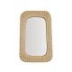 KAVE HOME Zilna rattan spejl 38 x 59cm