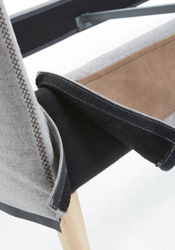 KAVE HOME Dyla sengebetrk - beige stof (til en 150x190cm sengeramme)