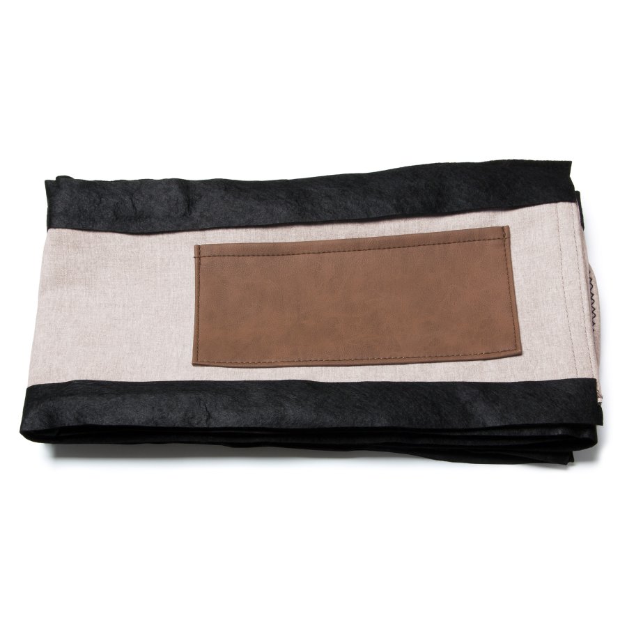 KAVE HOME Dyla sengebetrk - beige stof (til en 150x190cm sengeramme)