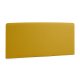 KAVE HOME Dyla betrk til sengegavl - sennepsgul stof (til 150 cm senge)