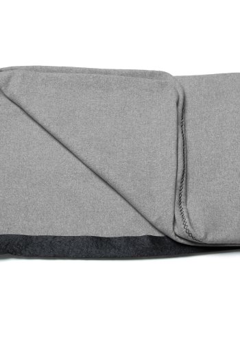 KAVE HOME Dyla betrk til sengegavl - gr stof (til 160 cm senge)