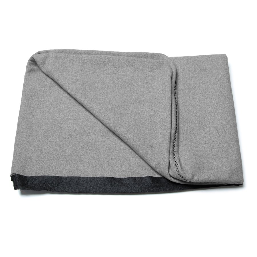 KAVE HOME Dyla betrk til sengegavl - gr stof (til 160 cm senge)