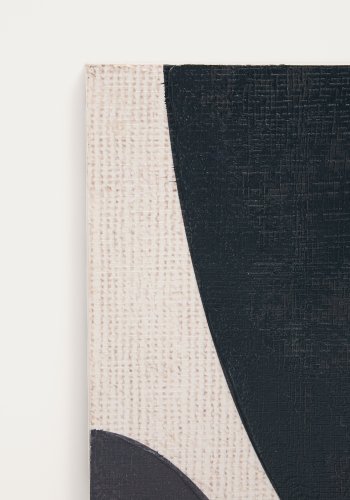 KAVE HOME Nemsa bl og grn abstrakt lrred, 100 x 80 cm