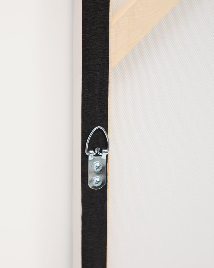 KAVE HOME Tonol, brunt abstrakt lrred, 180 x 140 cm