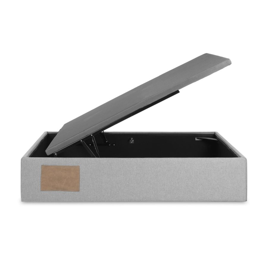 KAVE HOME Matters foldesofa, m. opbevaring - gr stof (til en 90x190 cm madras)