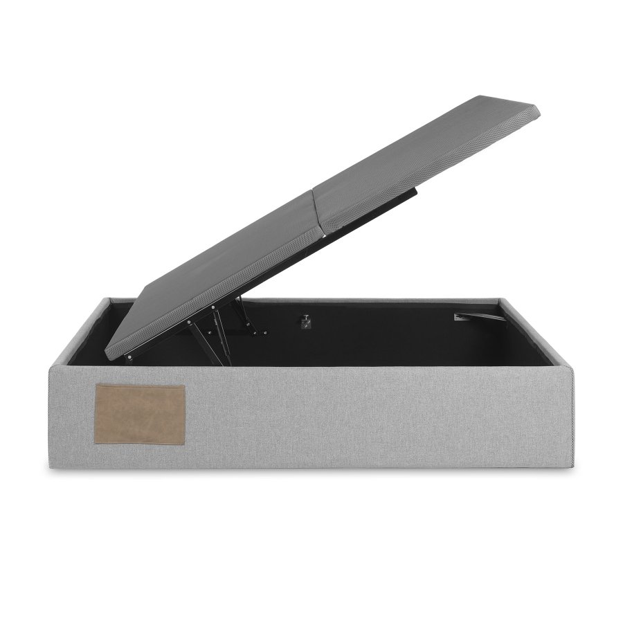 KAVE HOME Matters foldesofa, m. opbevaring - gr stof (til en 150x190 cm madras)