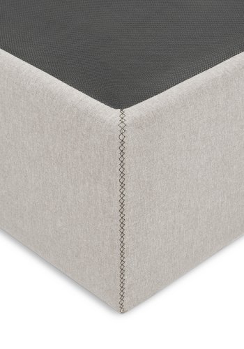 KAVE HOME Matters foldesofa, m. opbevaring - beige stof (til en 160x200 cm madras)