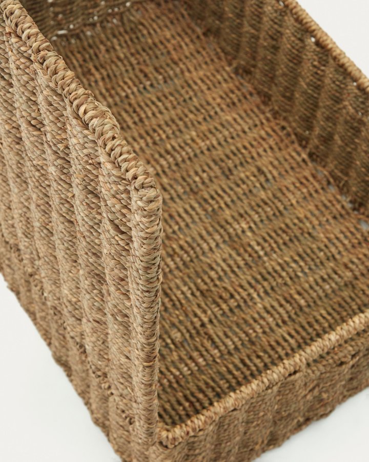 KAVE HOME Tossa st med 2 naturfiberkurve med lg, 55 x 36 cm / 60 x 40 cm