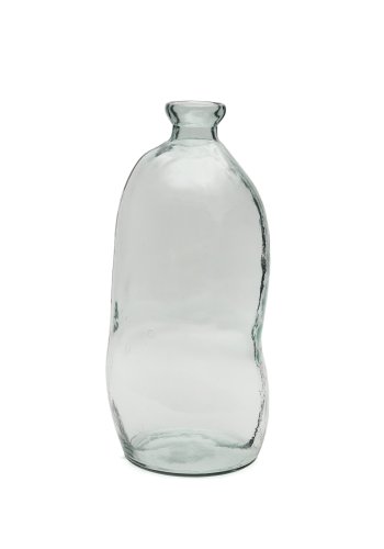 KAVE HOME Brenna vase - klar genbrugs glas (H:73)