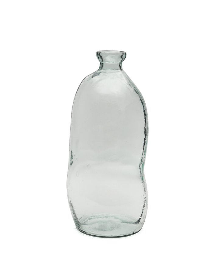 KAVE HOME Brenna vase - klar genbrugs glas (H:73)