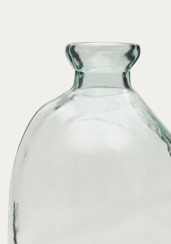 KAVE HOME Brenna vase - klar genbrugs glas (H:73)
