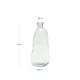 KAVE HOME Brenna vase - klar genbrugs glas (H:51)