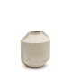 KAVE HOME Meja beige pap-maché vase 38 cm