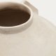 KAVE HOME Meja beige pap-maché vase 38 cm
