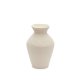 KAVE HOME Pria hvid, papmaché vase, 51 cm