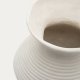 KAVE HOME Pria hvid, papmaché vase, 51 cm