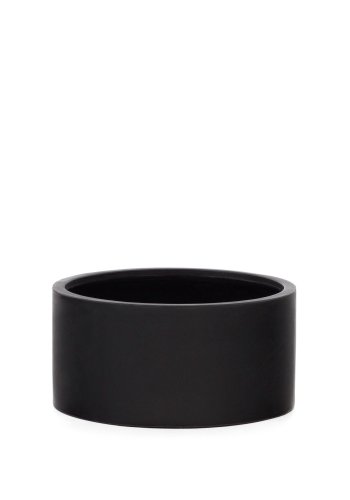 KAVE HOME Aiguablava urtepotte, rund - sort cement (62)